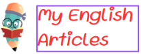 my english articles web site logo