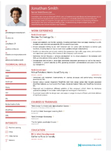 cv examples