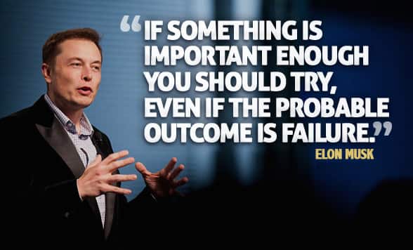 failed startups and musk
