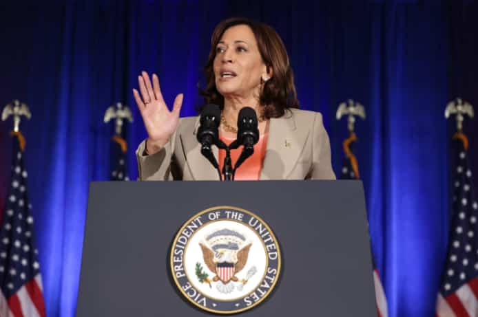 kamala harris short biography