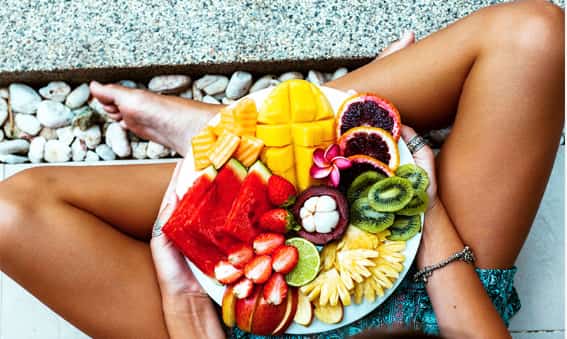 healthy food for hot days