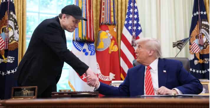 Trump-Musk feud 2025